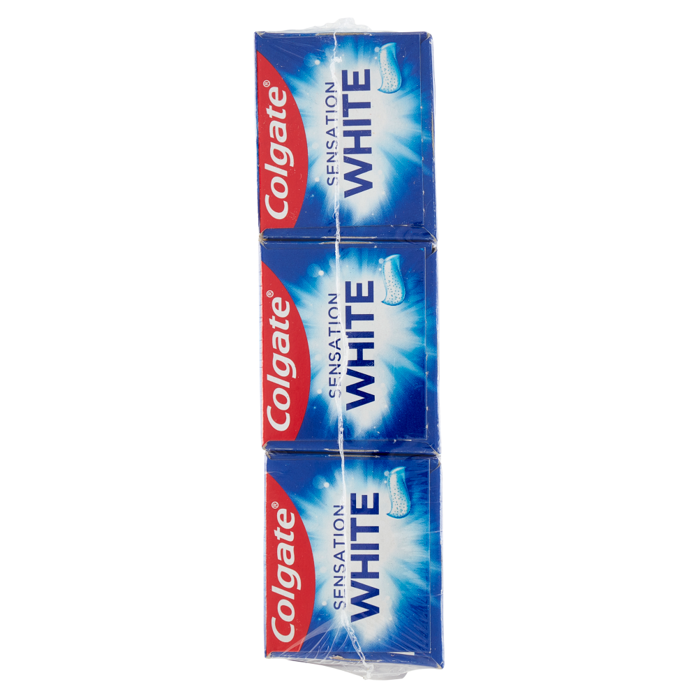 Colgate dentifricio sbiancante Sensation White 3x75 ml