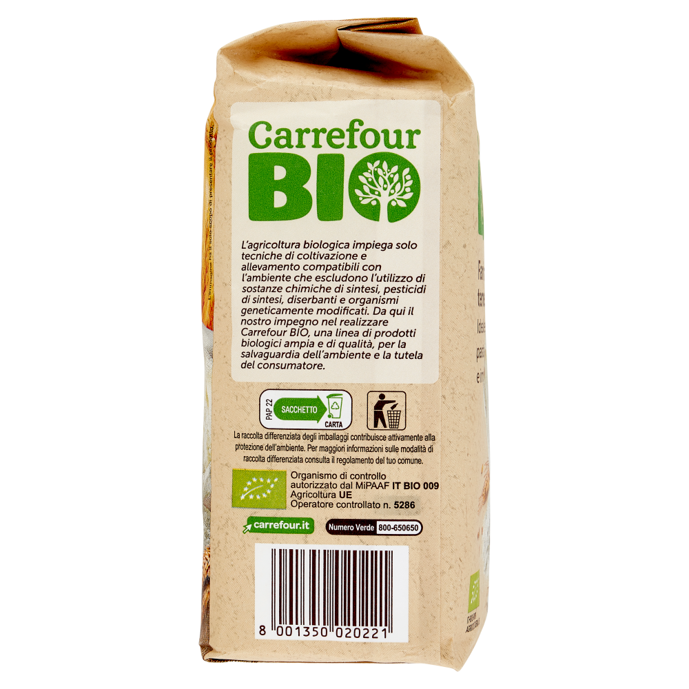 Carrefour Bio Farina di grano tenero tipo "00" 1000 g