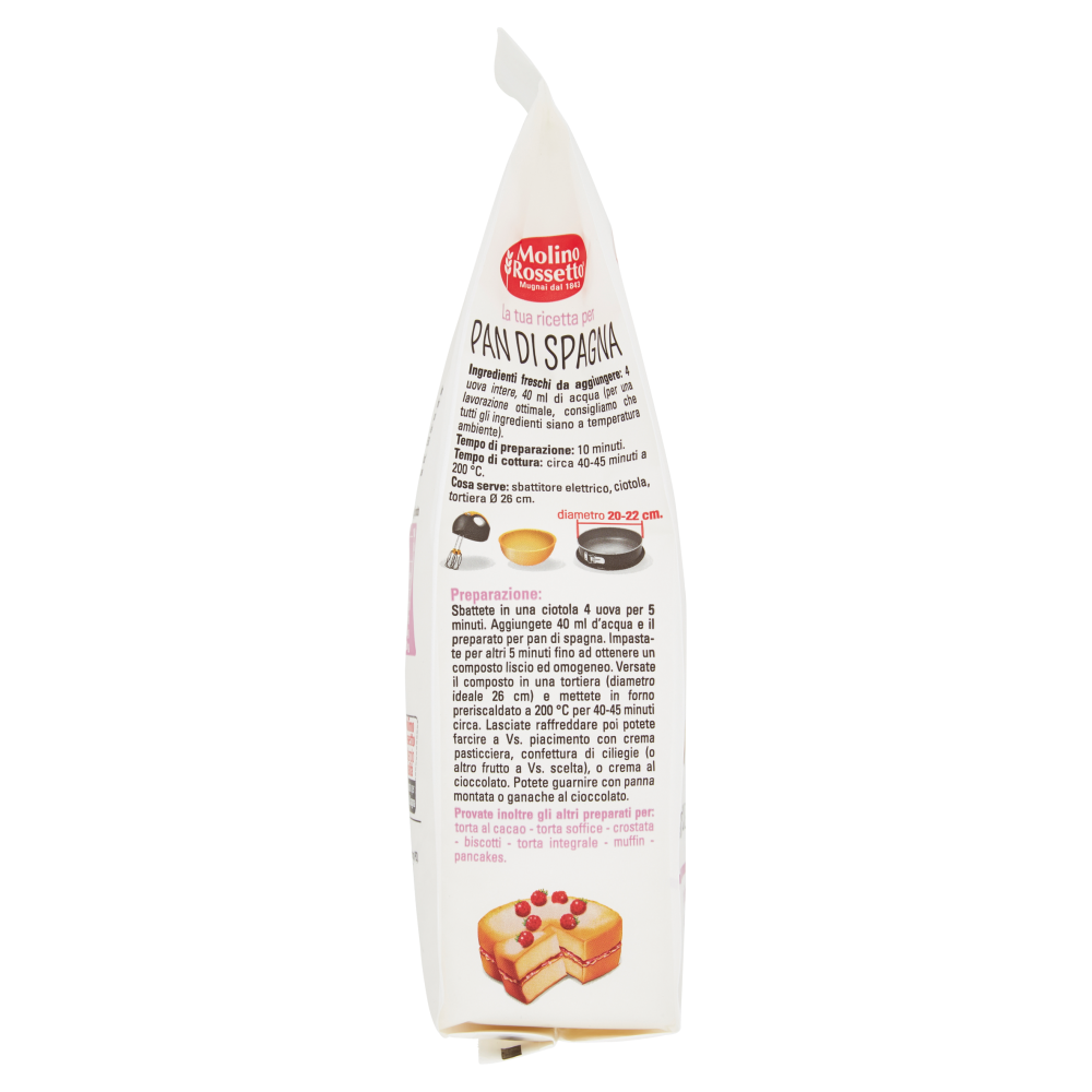 Molino Rossetto Preparato per Pan di Spagna 400 g