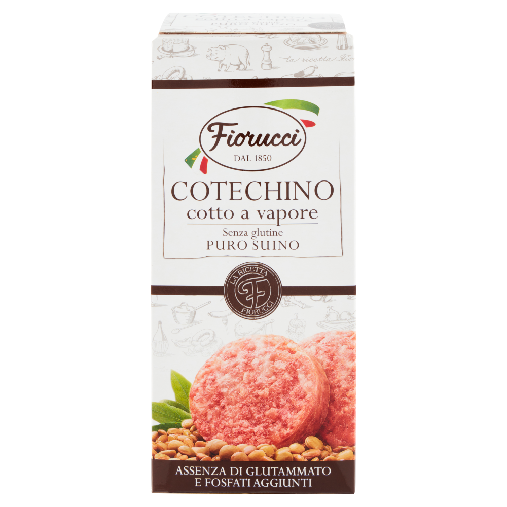 Fiorucci Cotechino cotto a vapore 500 g