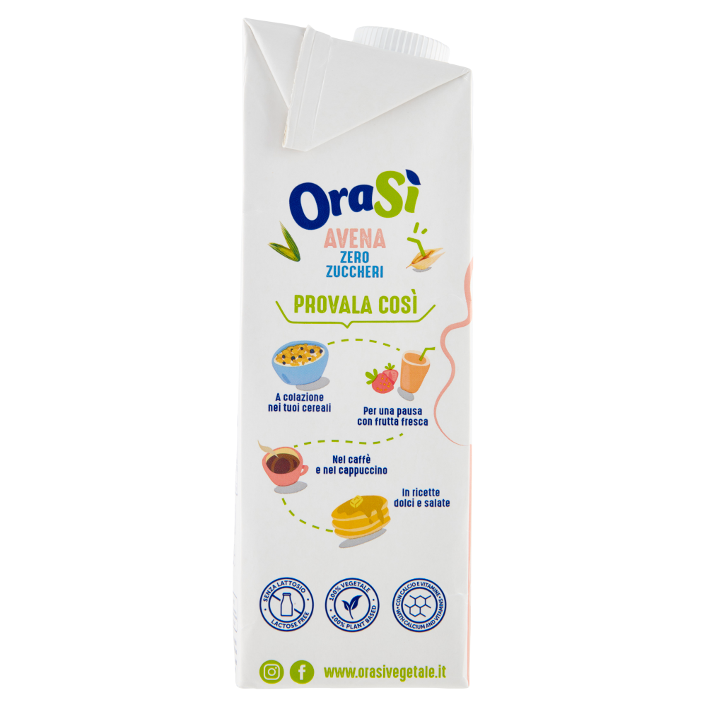 OraSì Avena Zero Zuccheri 1 L