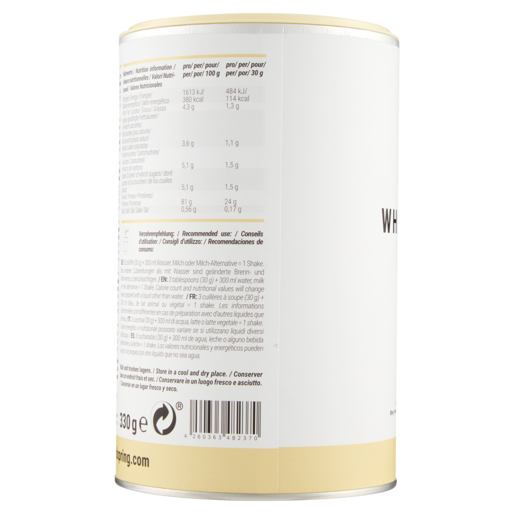 foodspring Whey Protein Vanille 330 g