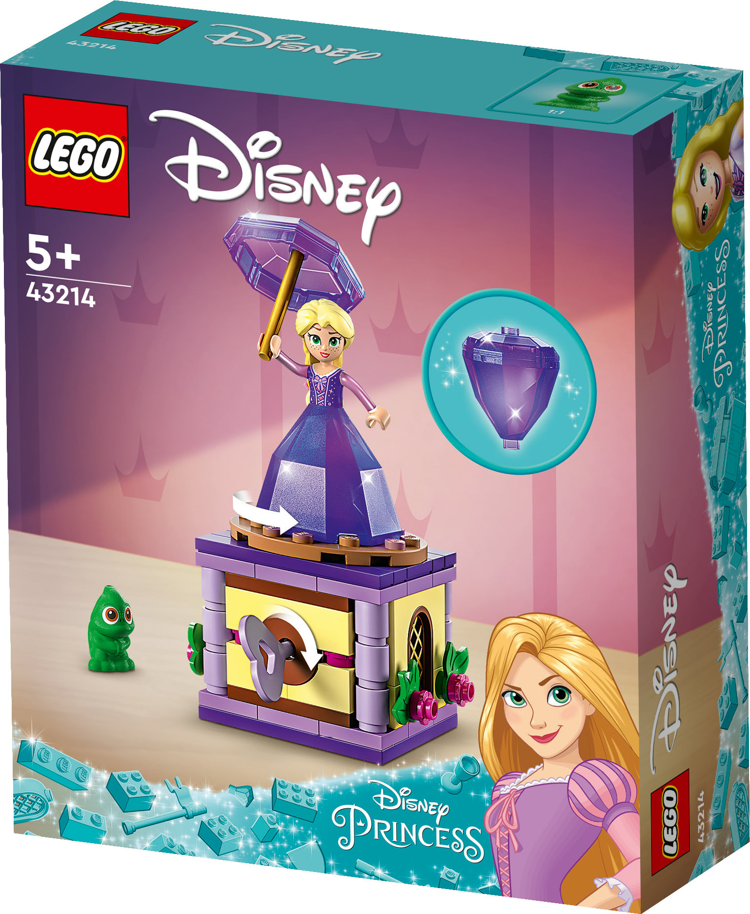 LEGO Disney Princess Rapunzel rotante