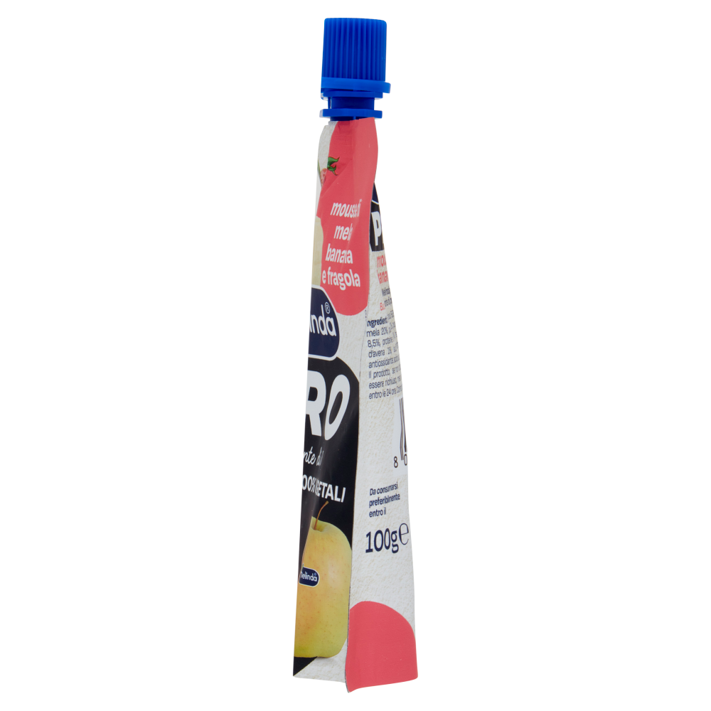 Melinda Pro mousse di mela, banana e fragola 100 g
