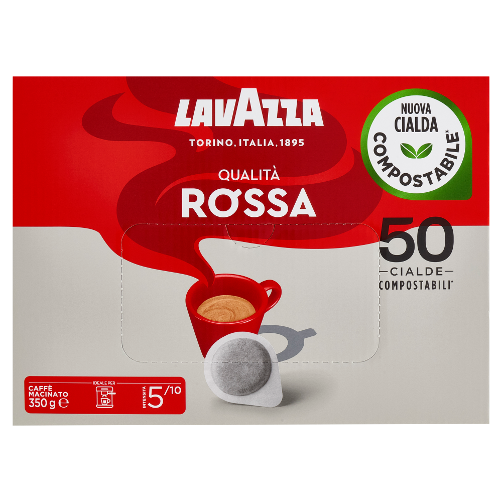 Lavazza Qualità Rossa 50 Cialde Compostabili* 350 g
