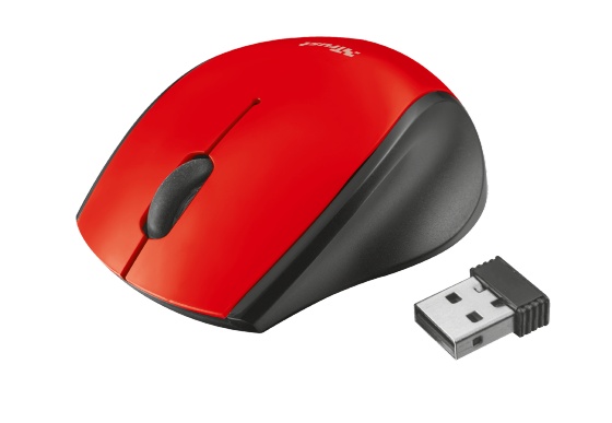 Trust Oni mouse Viaggio Ambidestro RF Wireless Ottico 1200 DPI
