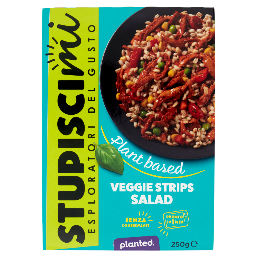 planted. Stupiscimi Veggie Strips Salad 250 g
