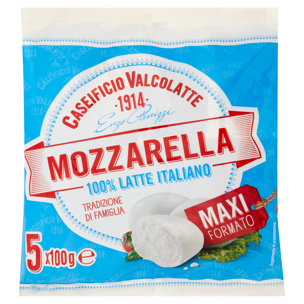 Caseificio Valcolatte Mozzarella 5 x 100 g