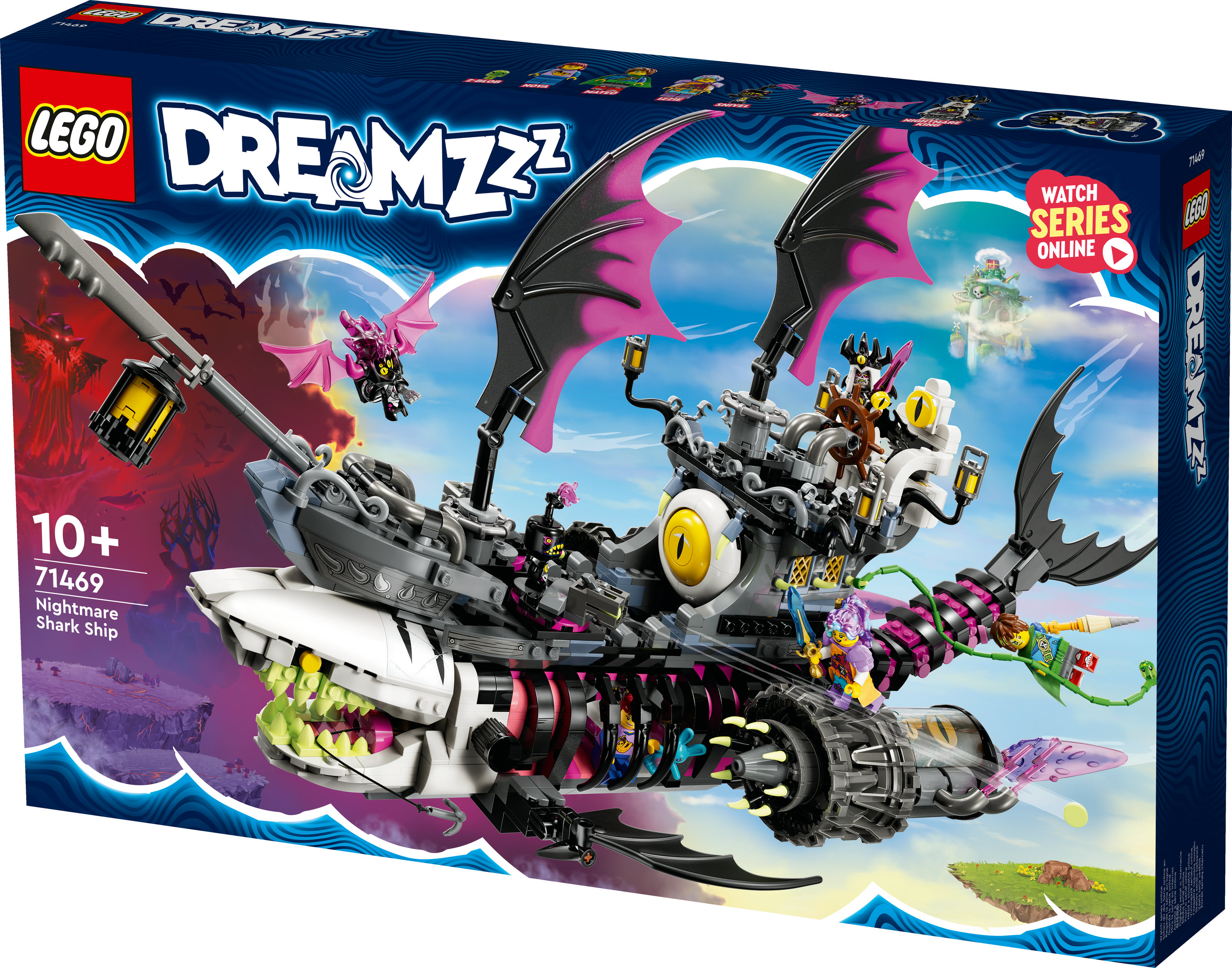 LEGO DREAMZzz Nave-squalo Nightmare
