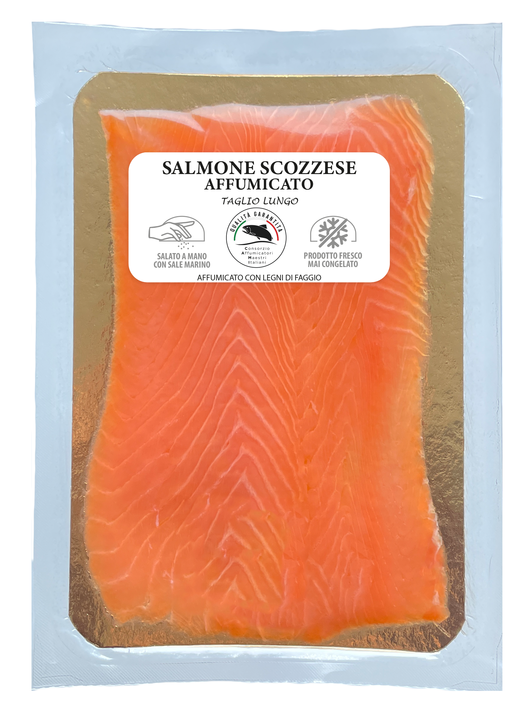 Salmone Scozzese Fetta Lunga 100 gr