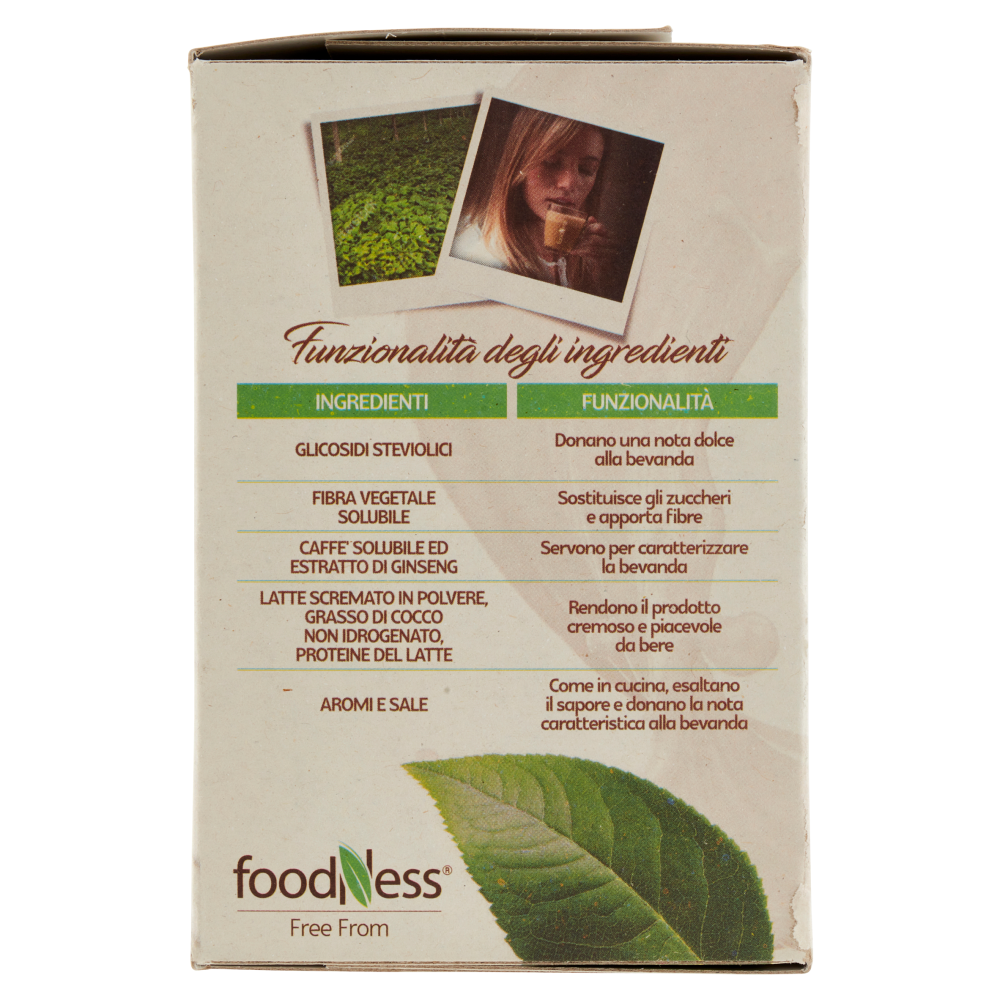 foodNess Caffè al Ginseng Classico Dolcegusto Compatibile 10 x 12 g