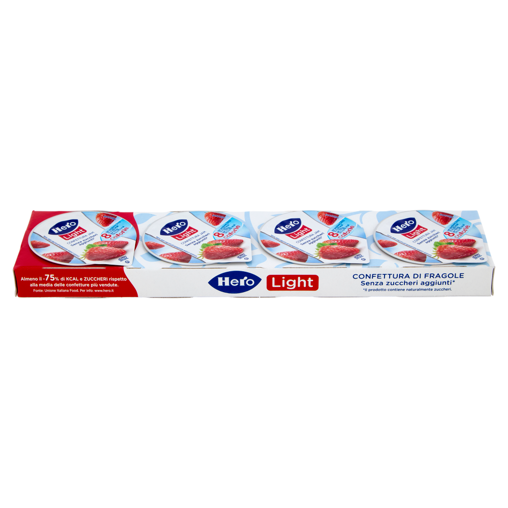 Hero Light Confettura di Fragole 4 x 20 g