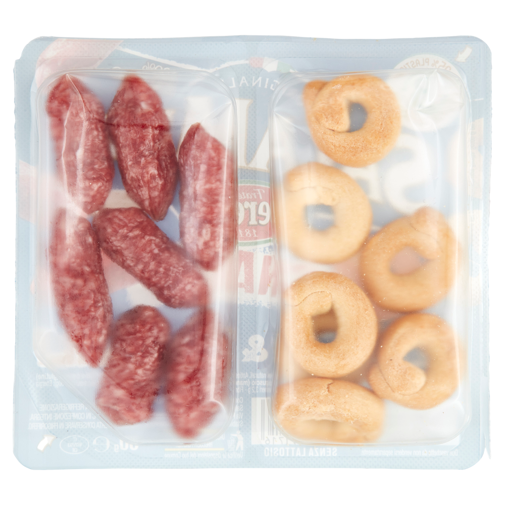 Fratelli Beretta SalaMini Snack Salamini Classici & Taralli 60 g