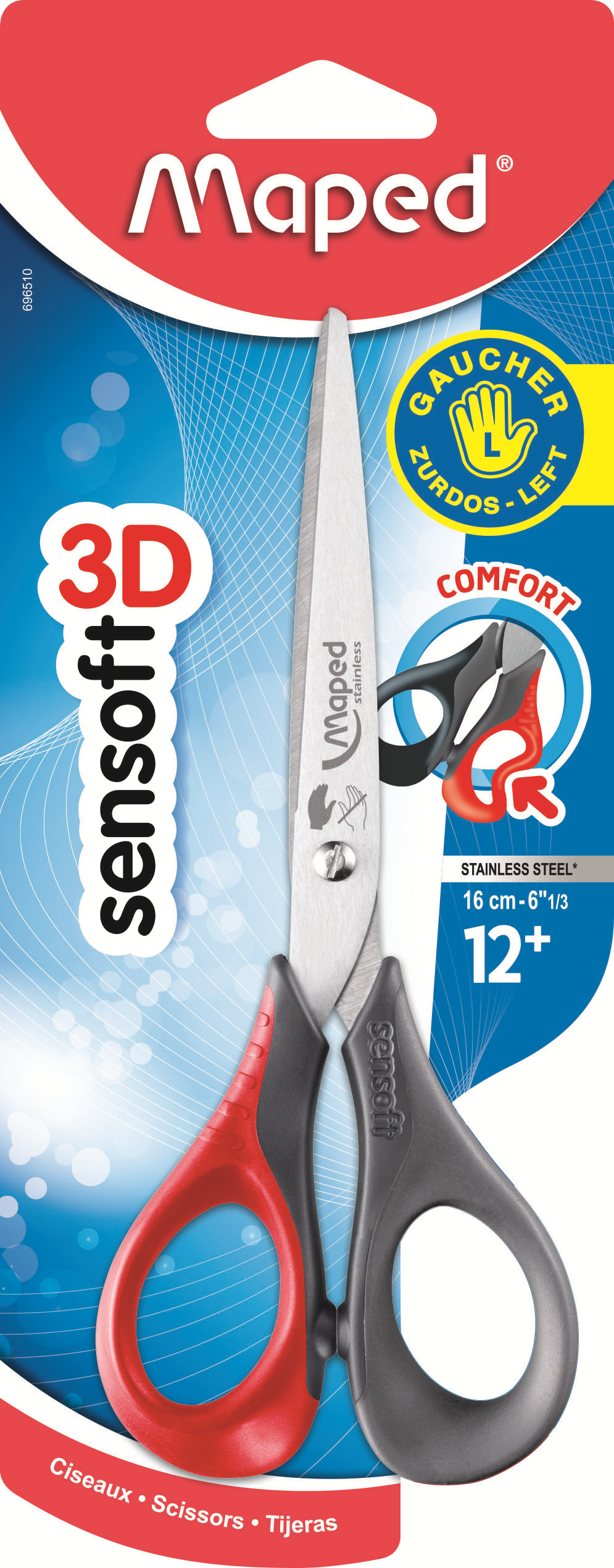 Maped Forbici Sensoft 16 cm per Mancini