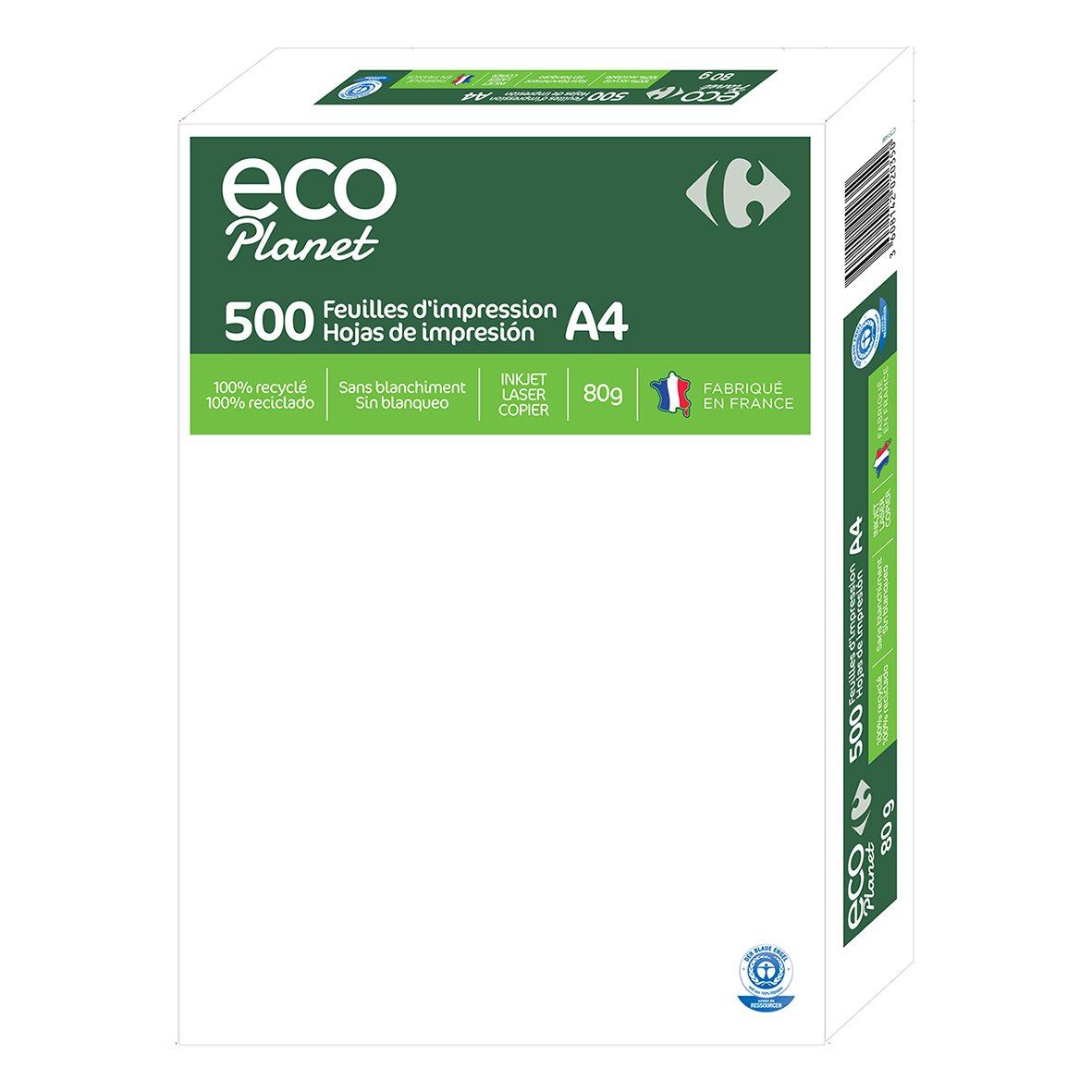 Carrefour Carta 80g 500 gogli Ecoplanet