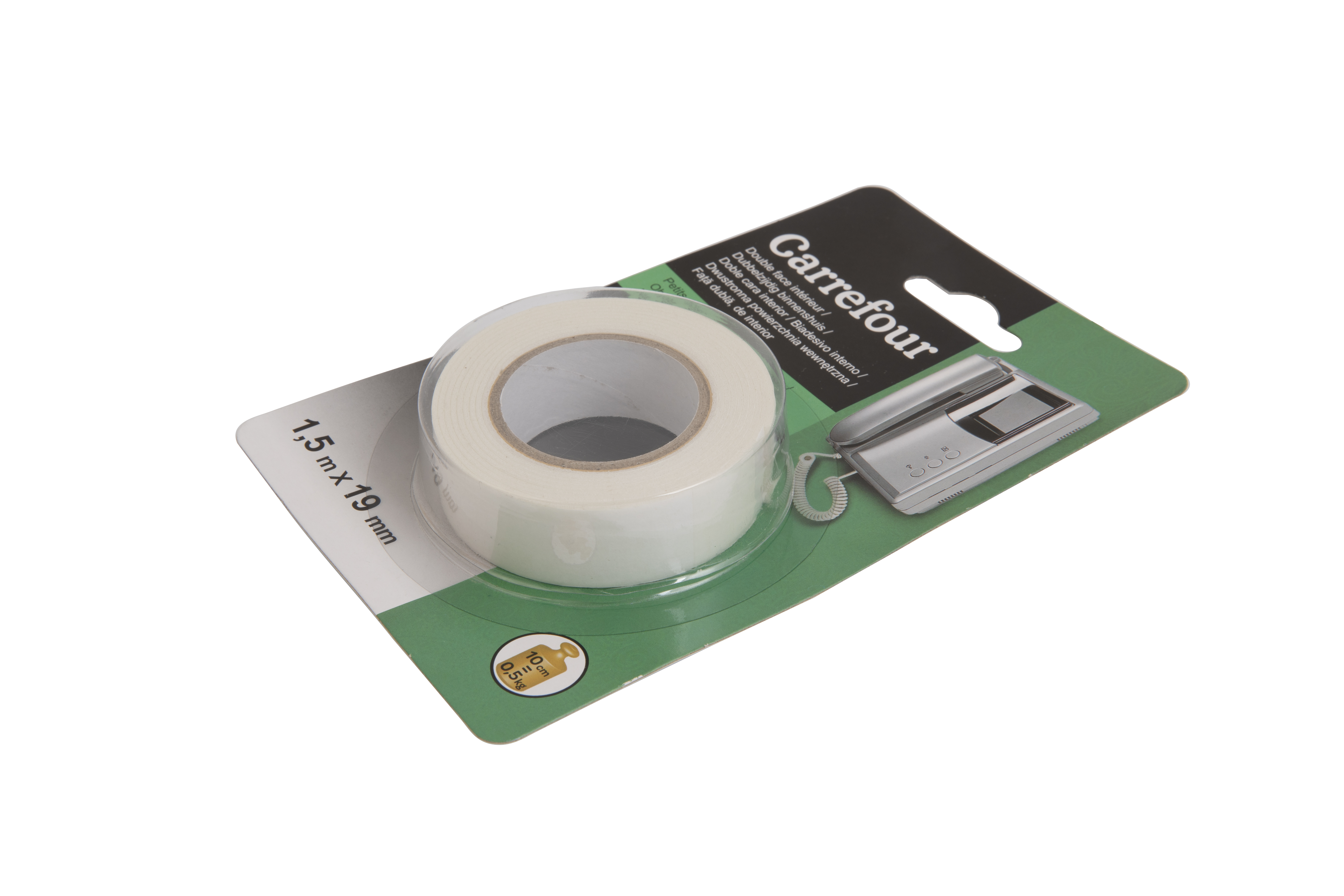 Carrefour Biadesivo interno 1,5x19