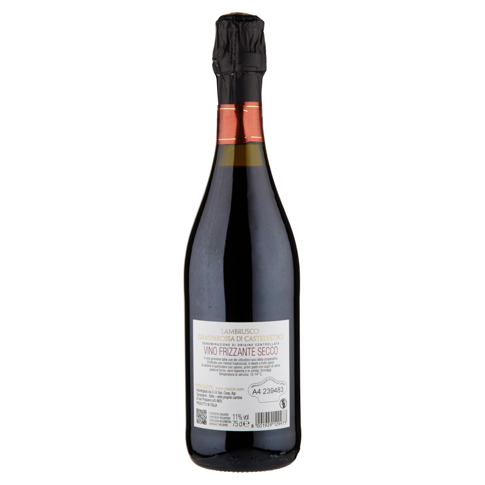 Civ&Civ Enologo Lambrusco Grasparossa di Castelvetro DOC Secco 75 cl