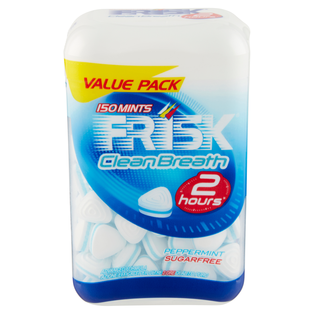 Frisk Clean Breath Peppermint 150 Mints 105 g Carrefour