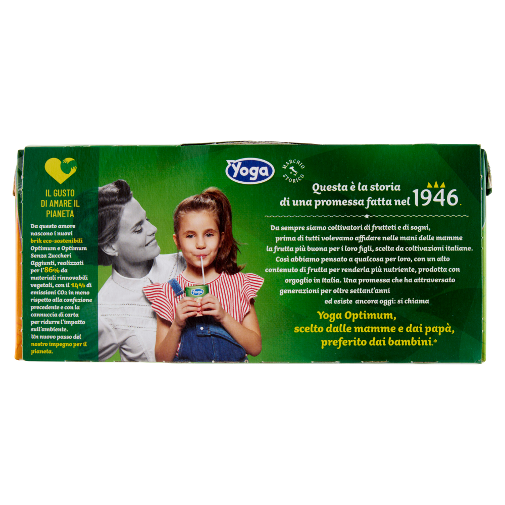 Yoga Optimum 50% Albicocca Italiana 6 x 200 ml