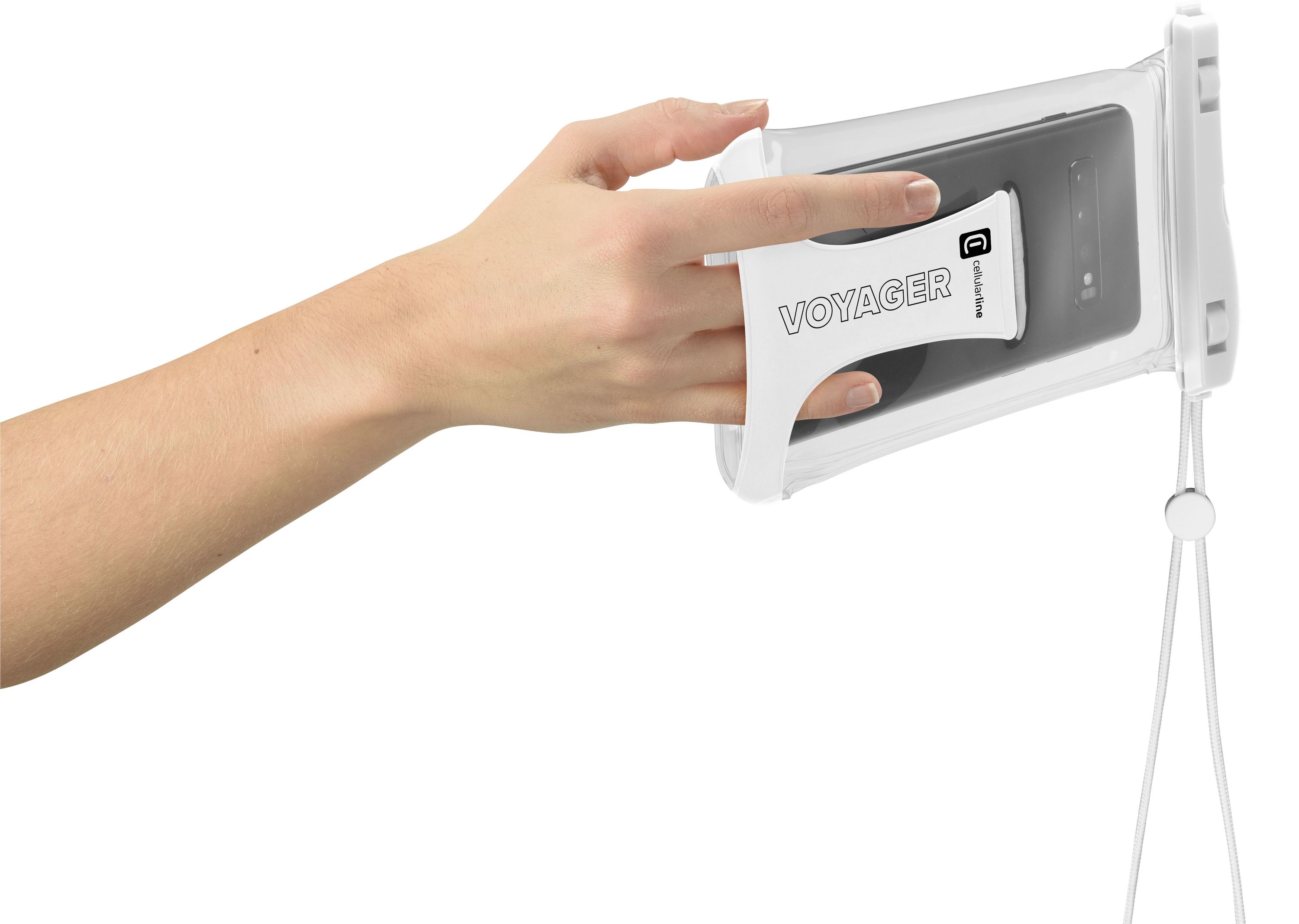 Cellularline Voyager - Universale Custodia Impermeabile per Smartphone