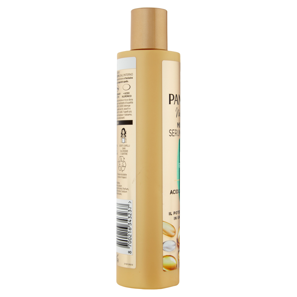 Pantene Pro-V Nutri-plex Miracle Serum Shampoo Lisci Effetto Seta 250 ml