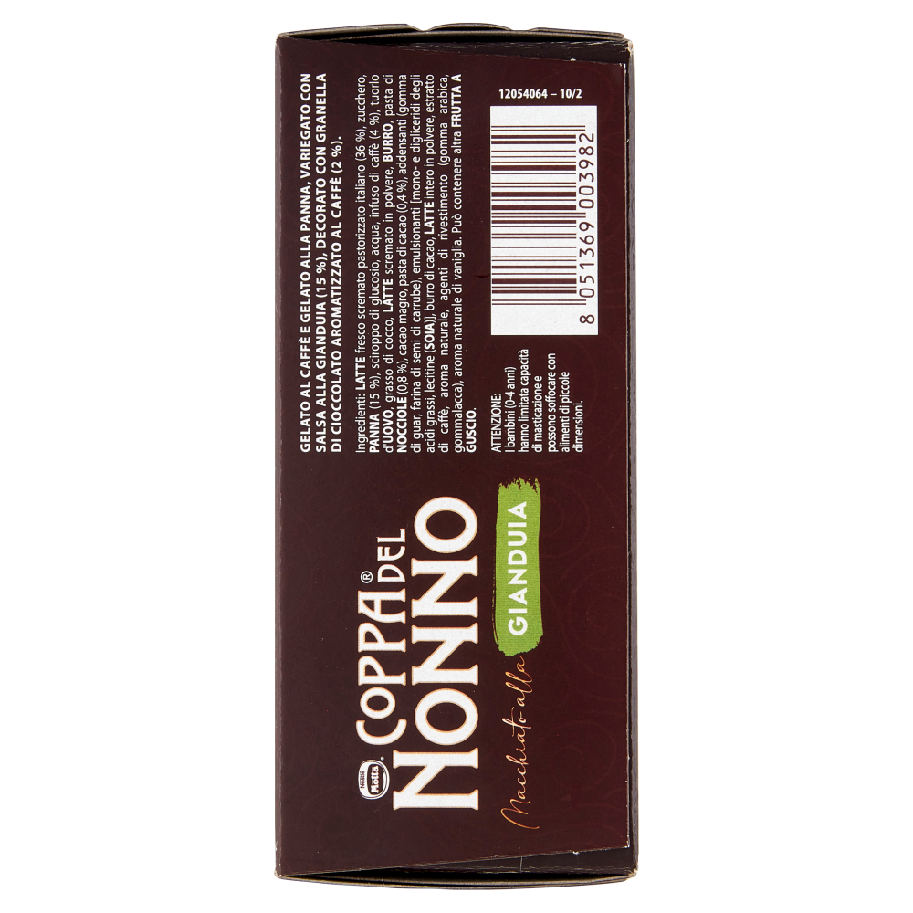 MOTTA Coppa del Nonno Macchiato alla Gianduia 4 x 68 g