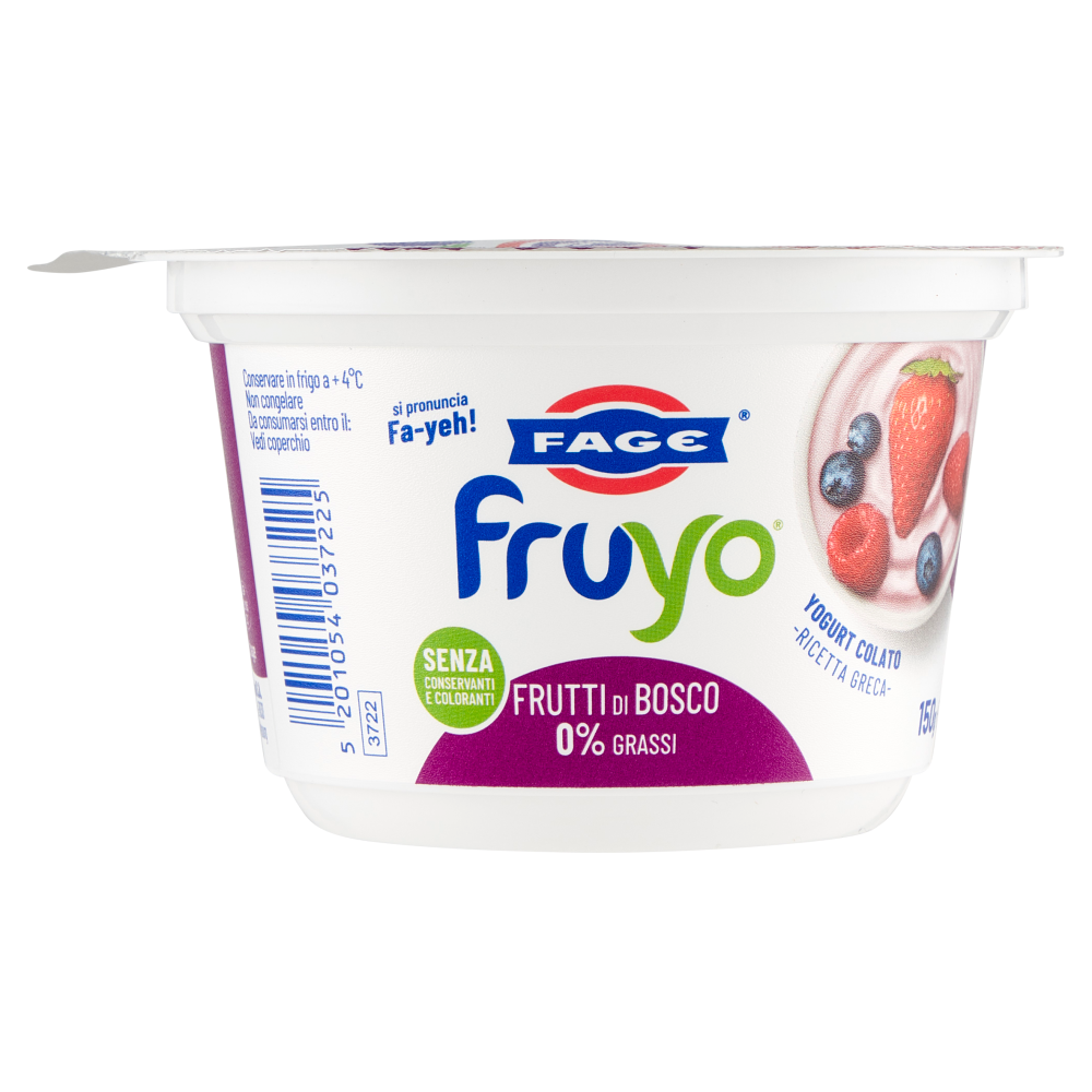 Fage fruyo Frutti di Bosco 0% Grassi 150 g