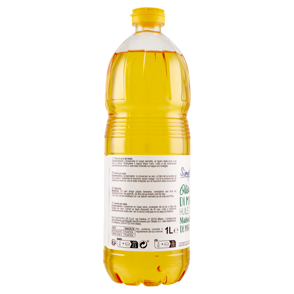 Simpl Olio di semi di Mais 1 L