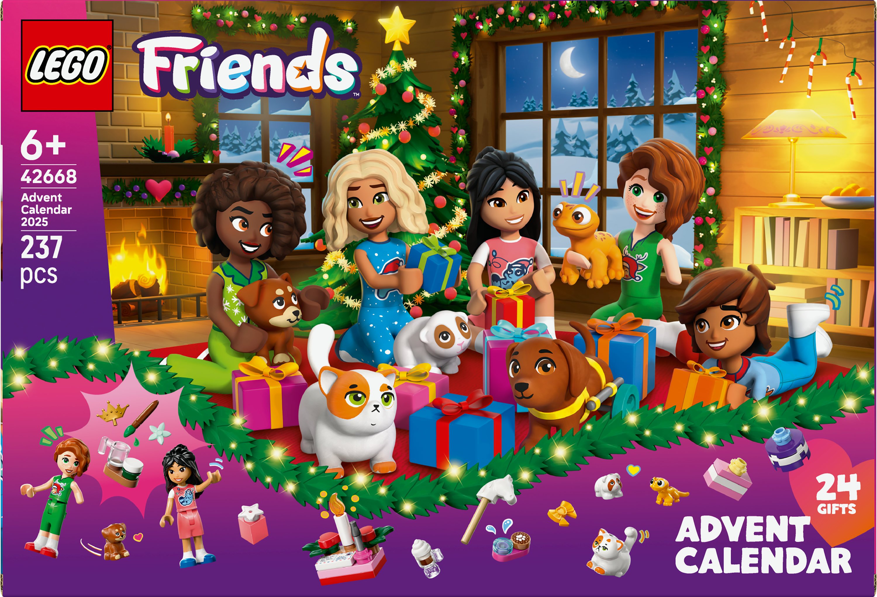 LEGO Friends Calendario dell&rsquo;Avvento 2024