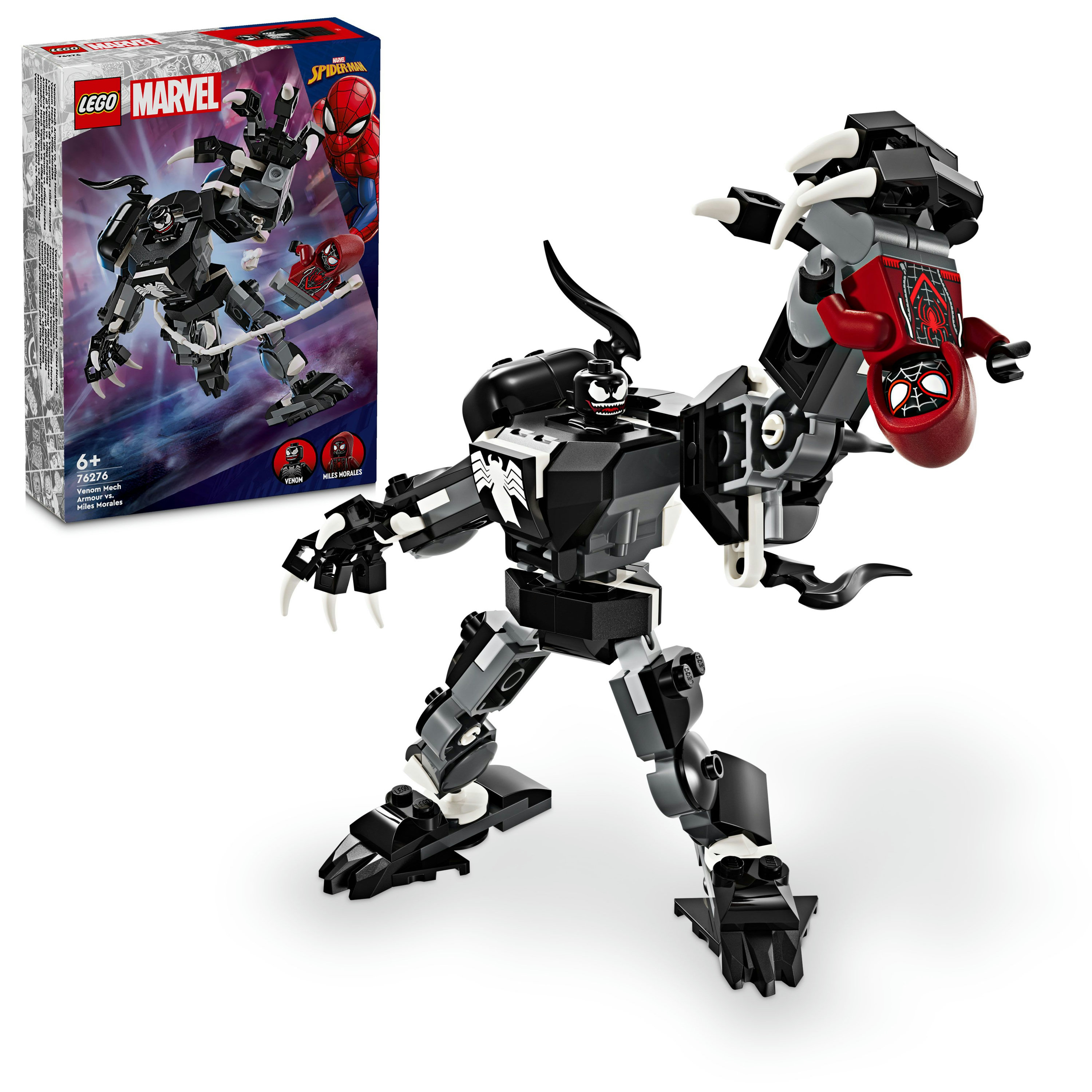 LEGO Mech di Venom vs. Miles Morales