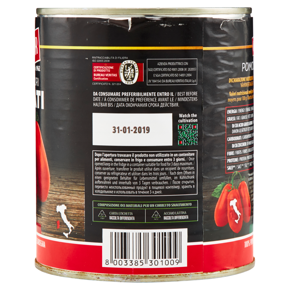 Casar Pomodori Pelati 800 g