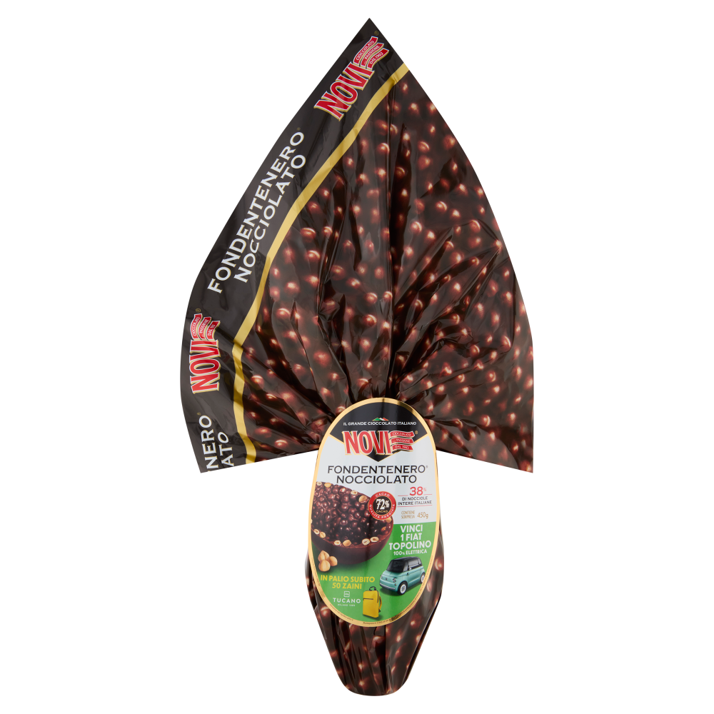 Novi Uovo Fondentenero Nocciolato 450 g