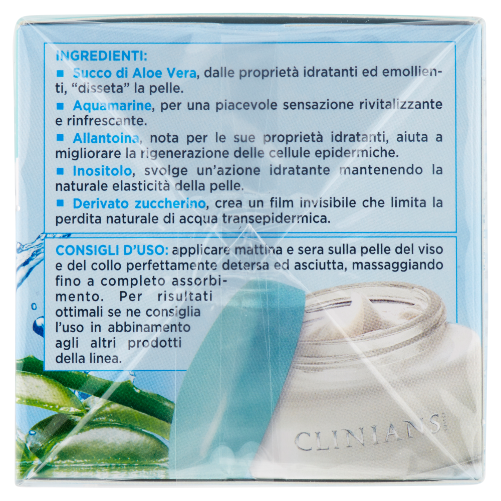 Clinians Hydra Plus Crema Idratante Leggera Pelli Normali o Miste 50 mL