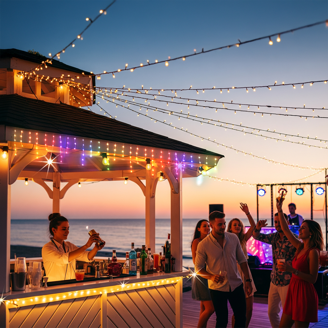 Giocoplast Tenda Sfalsata 85 LED App-i Light