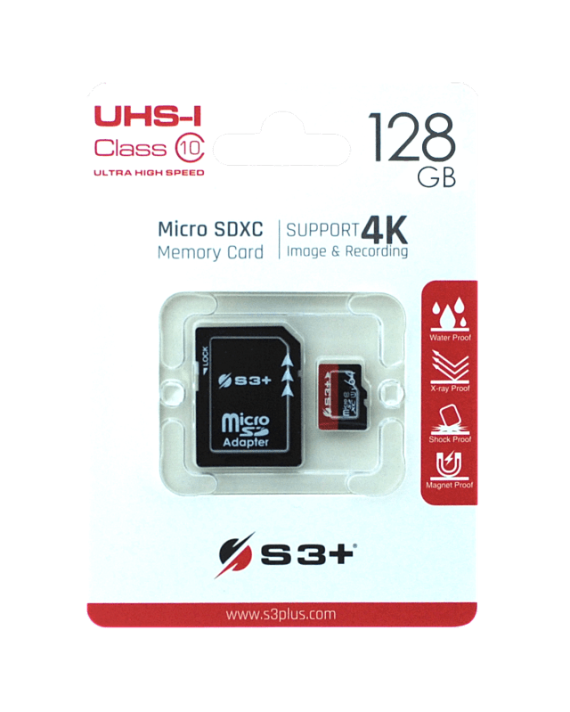 S3Plus Technologies S3SDC10U1/128GB memoria flash MicroSDXC Classe 10