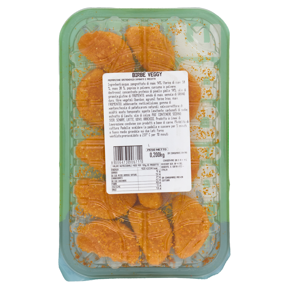 Amadori Birbe Veggy 0,200 kg