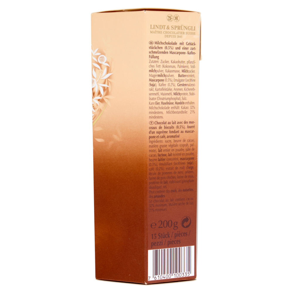 Lindt Cioccolatini Lindor Tiramisù 200 g