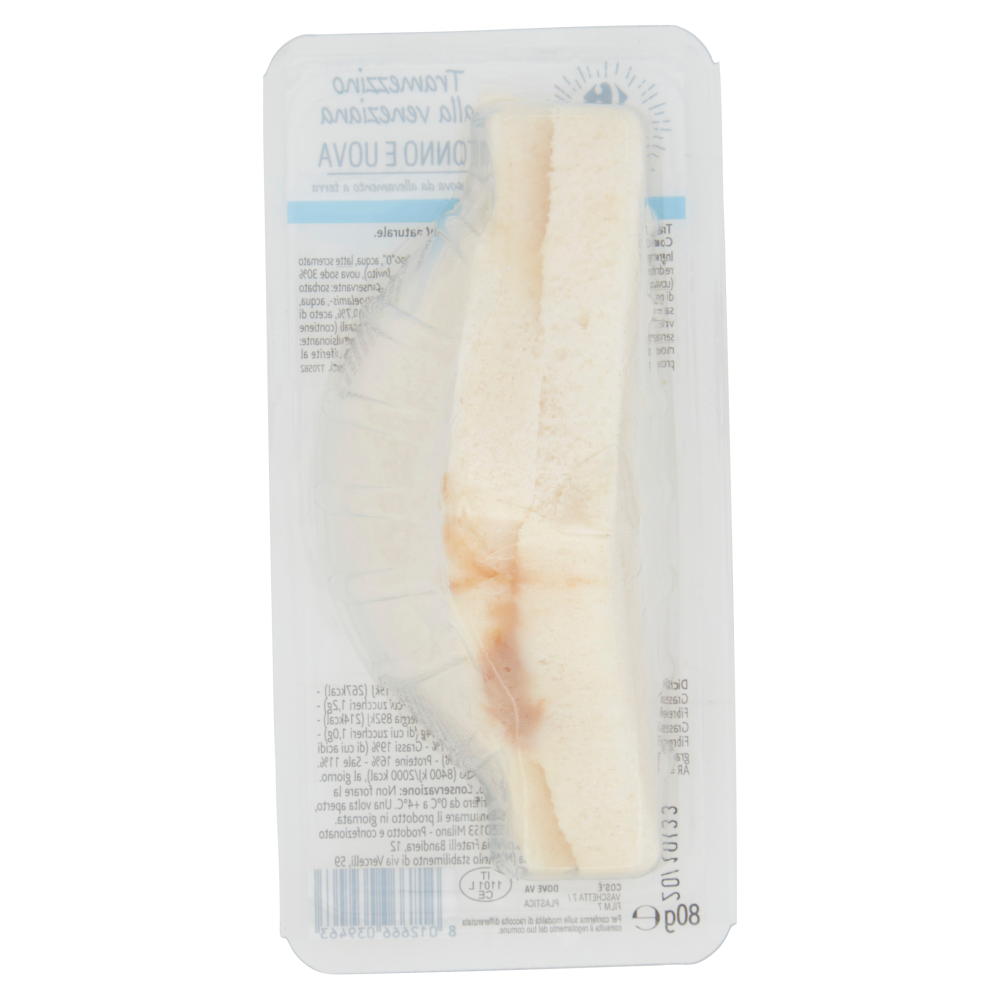 Carrefour Bon appétit! Tramezzino alla veneziana Tonno e Uova 80 g