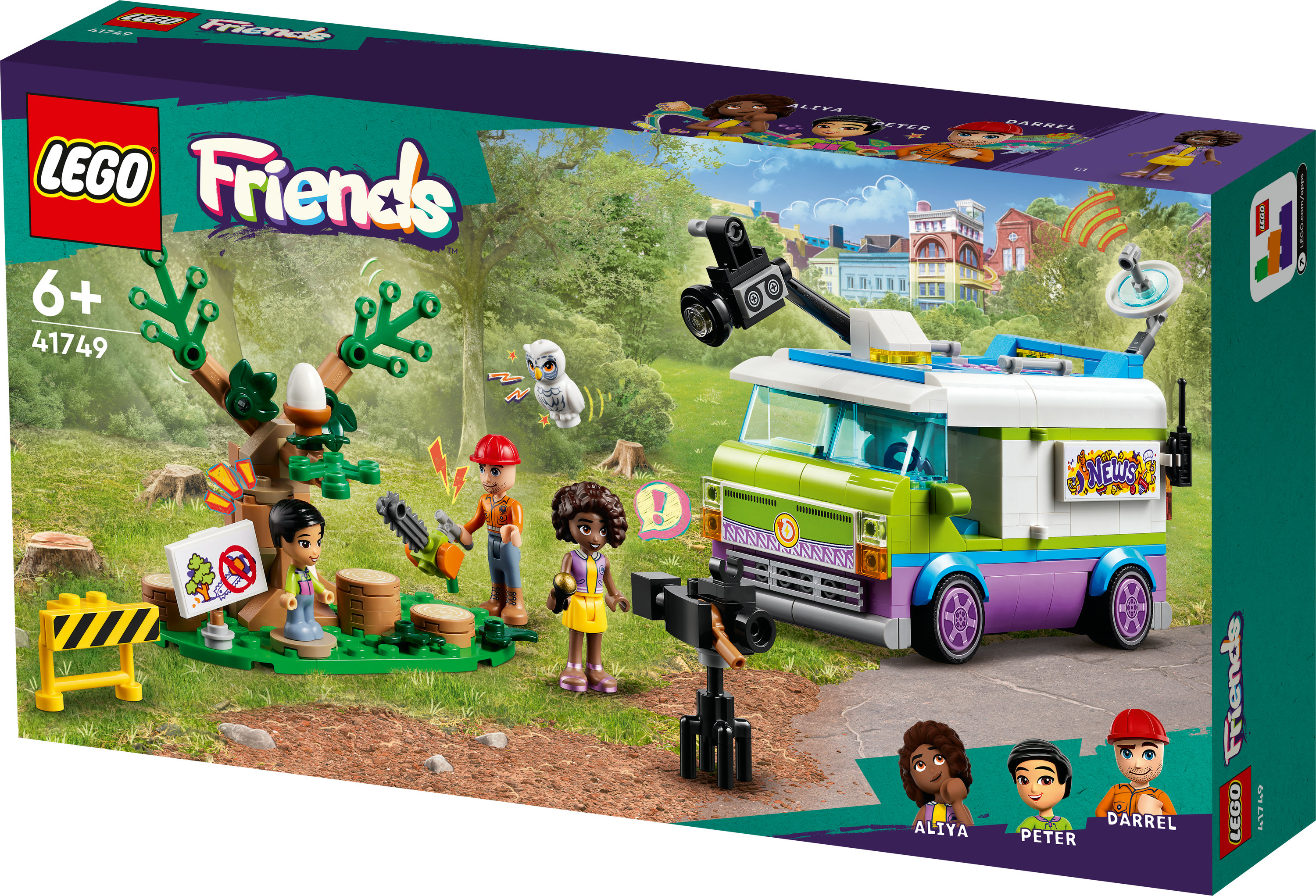 LEGO Friends Furgone della troupe televisiva