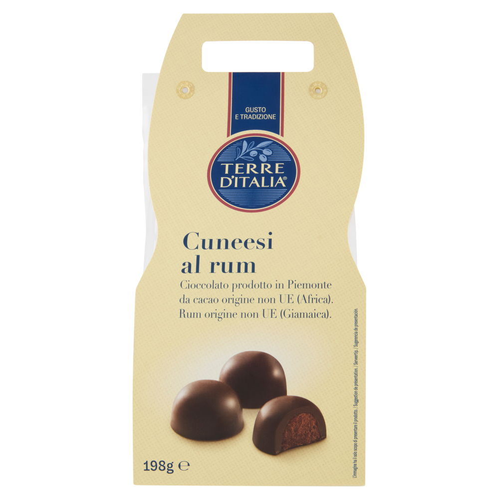 Terre d'Italia Cuneesi al rum 198 g