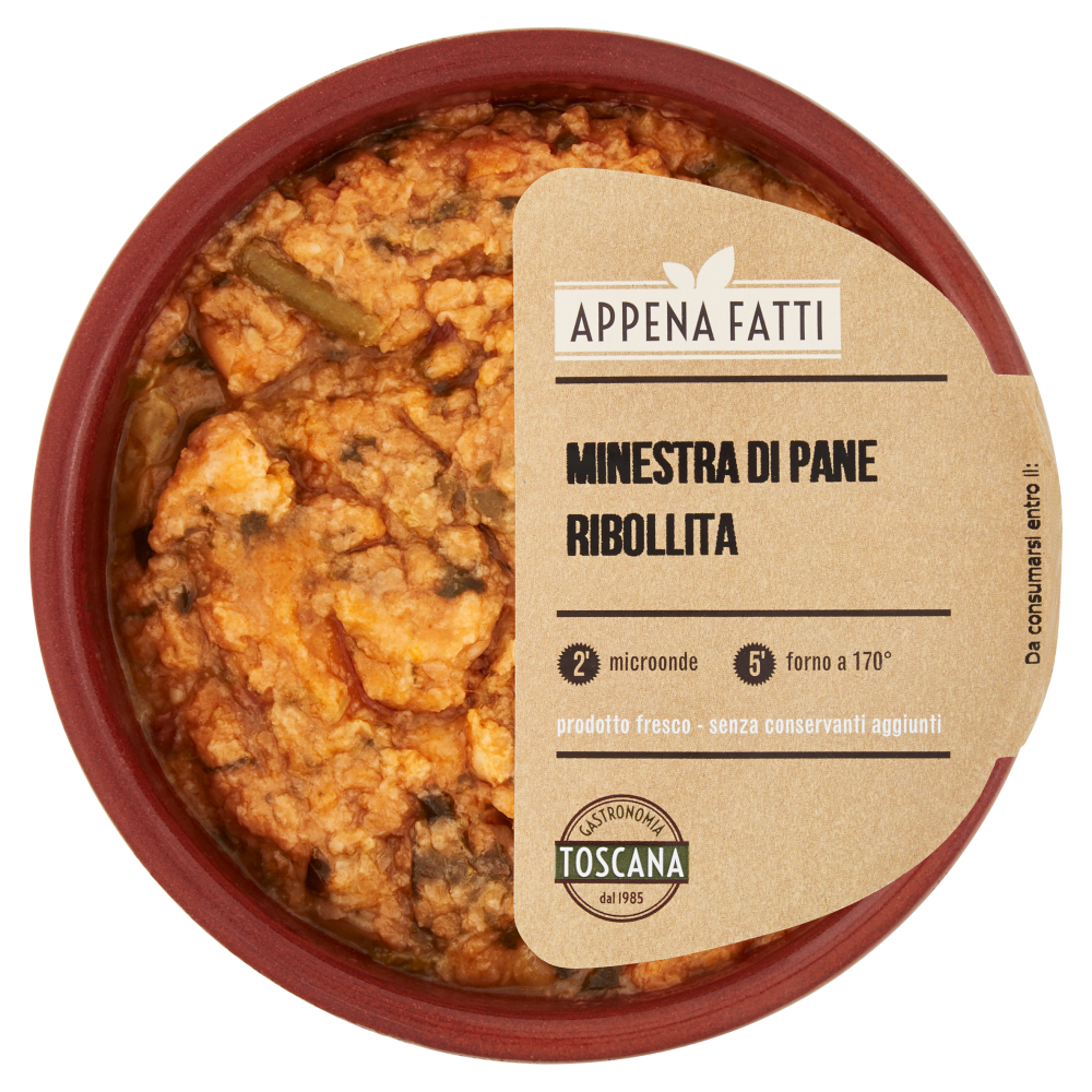 Gastronomia Toscana Appena Fatti Minestra di Pane Ribollita 250 g