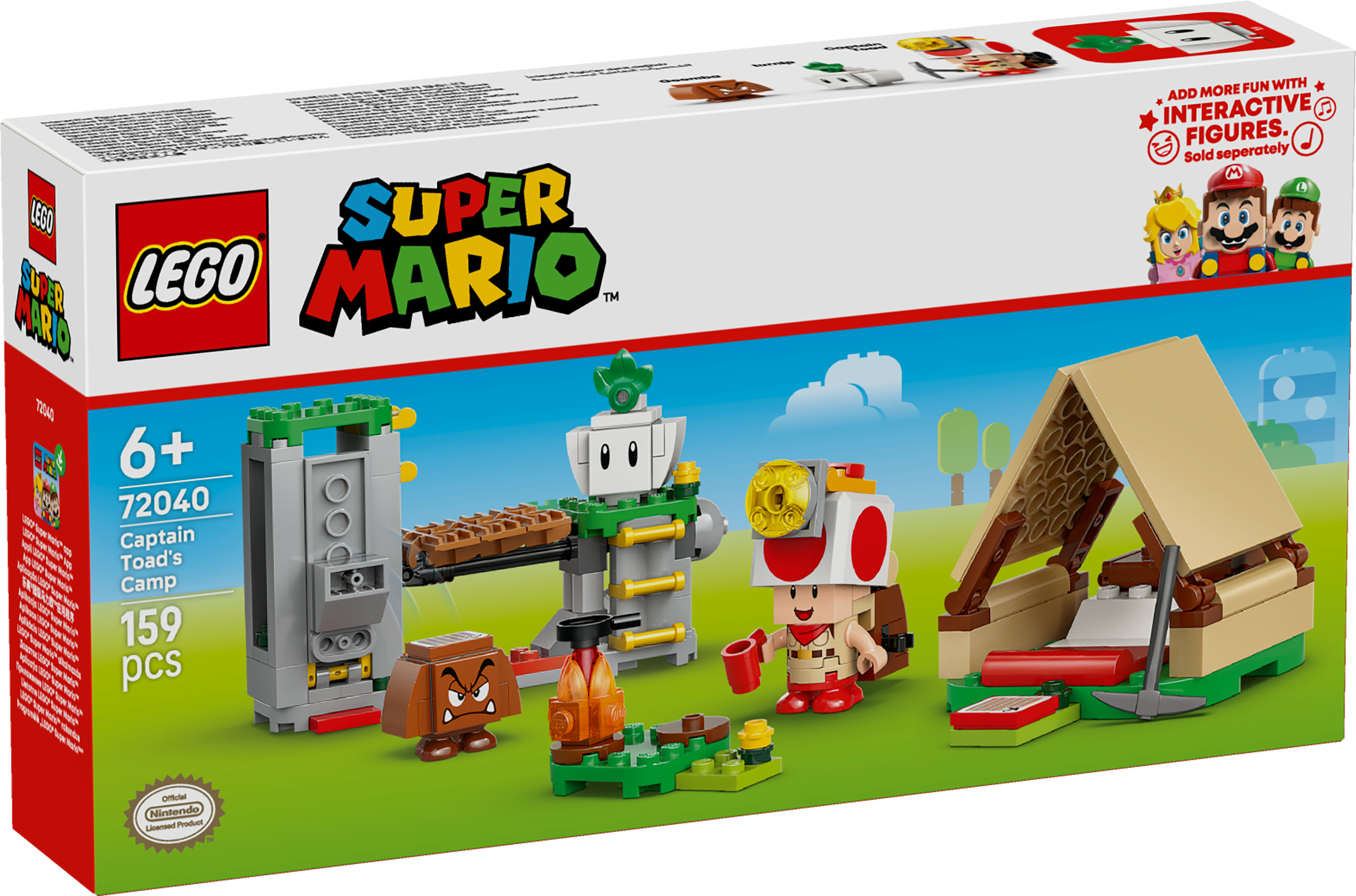 LEGO Super Mario In campeggio con Capitan Toad