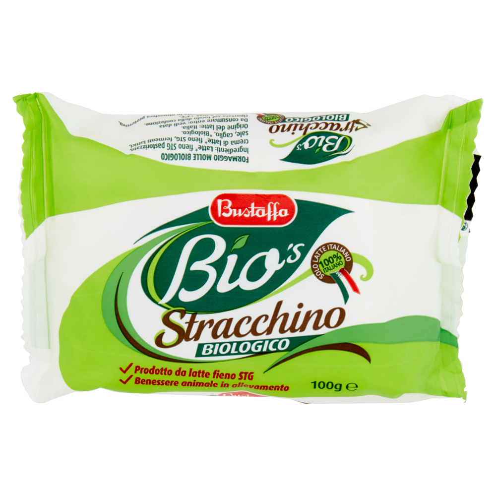 Bustaffa Bio's Stracchino Biologico 100 g