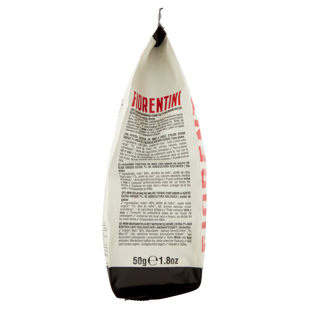 Fiorentini gli Originali Mais Snack Olio Extravergine di Oliva 50 g