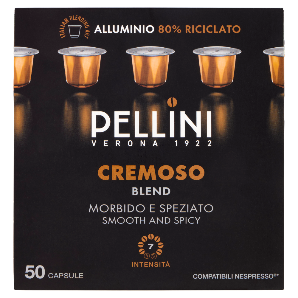 Pellini Cremoso Compatibili Nespresso* 50 Capsule 275 g
