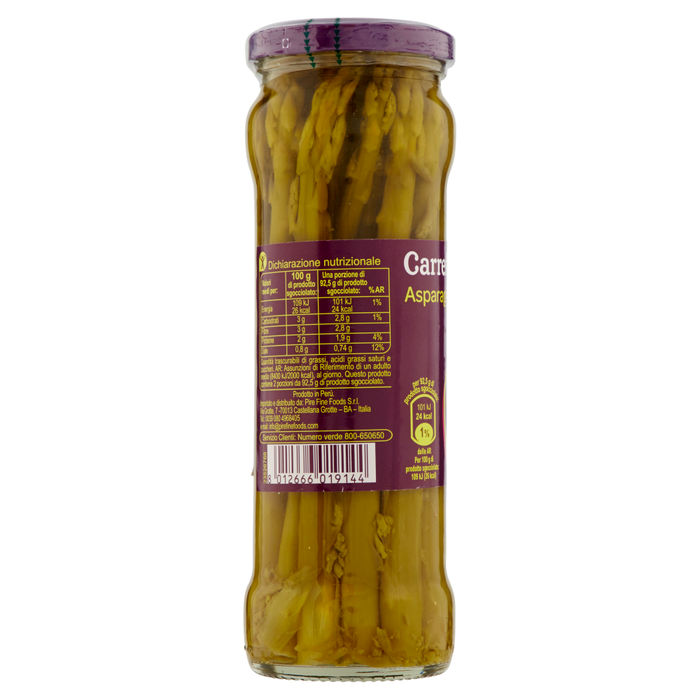 Carrefour Asparagi verdi 330 g