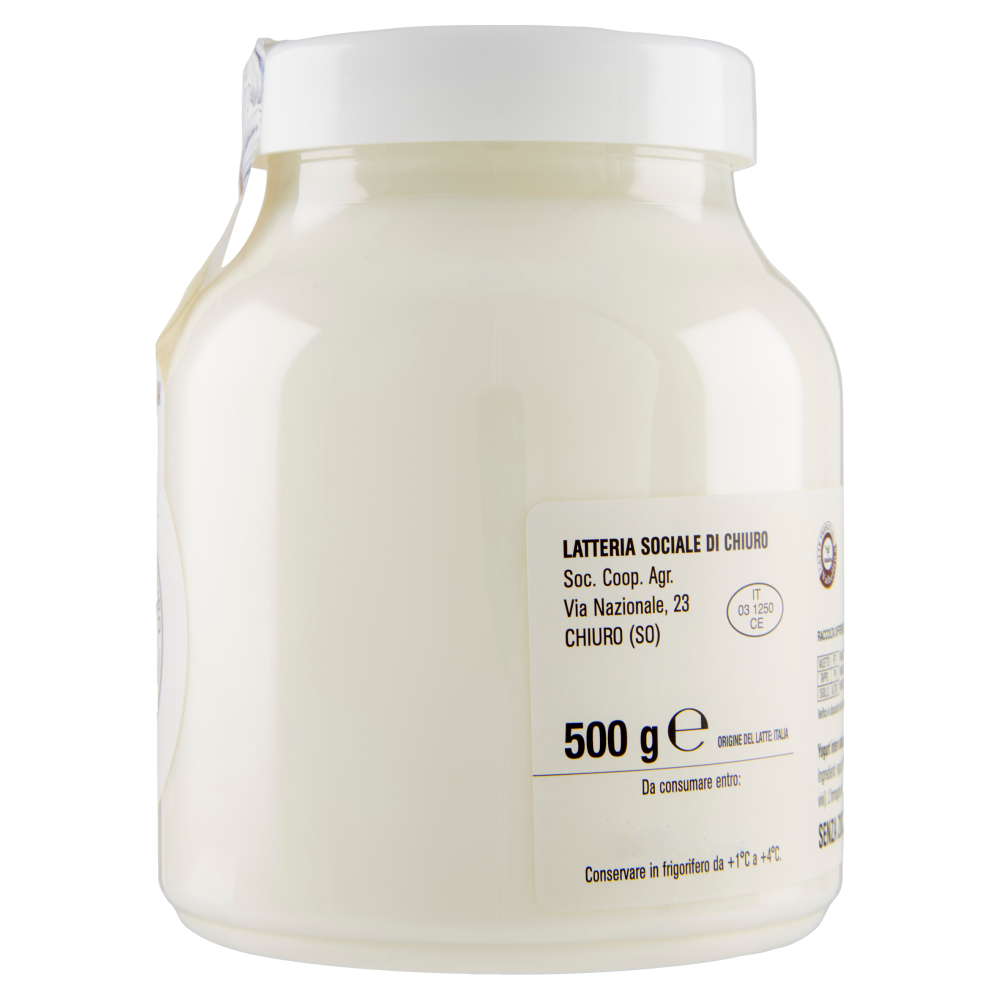 AlpiYò Yogurt di Valtellina Intero Naturale 500 g