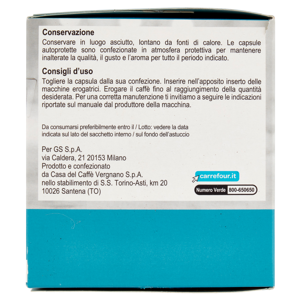 Carrefour Extra Espresso Decaffeinato 16 x 7,5 g