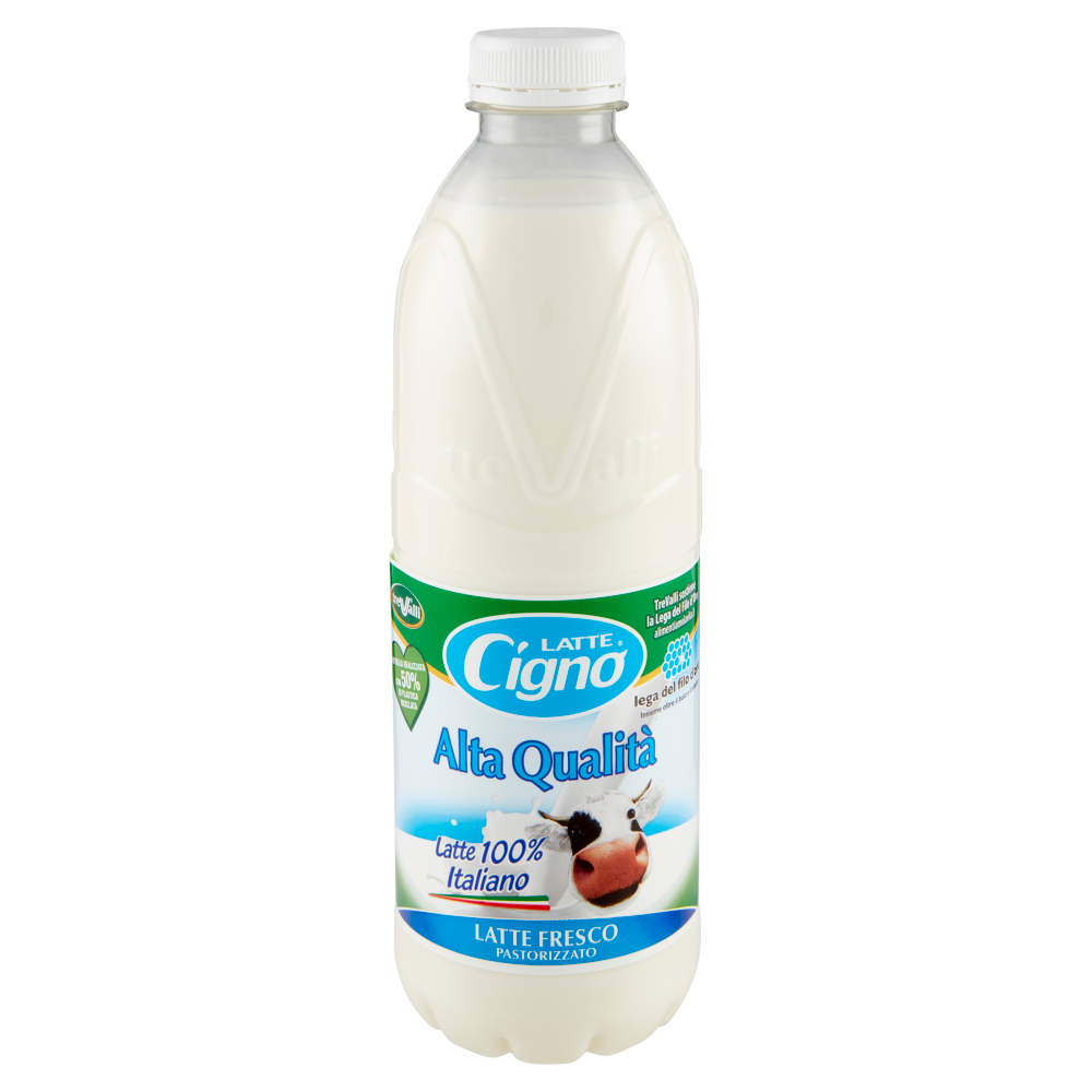 Latte Cigno Alta Qualit&agrave; Latte Fresco Pastorizzato 1000 ml