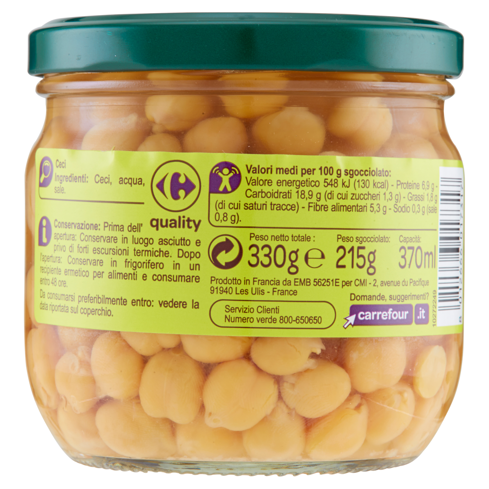 Carrefour Ceci 330 g